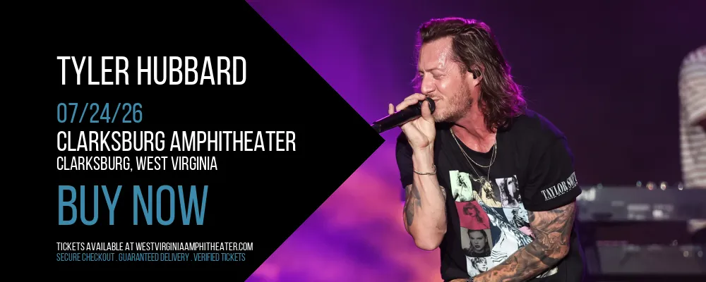 Tyler Hubbard at Clarksburg Amphitheater