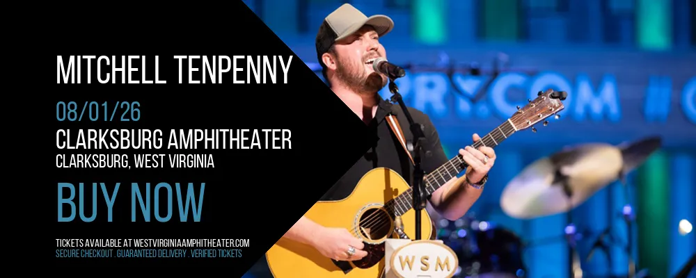 Mitchell Tenpenny at Clarksburg Amphitheater